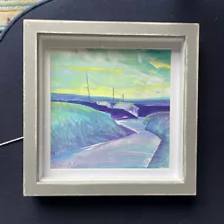 Buy Cornish Lanes Acrylic Painting By Cornish Artist E Pearson Framed • 10£