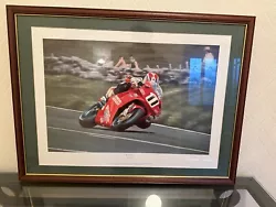 Buy Framed Motorcycle Picture 'Mac Attack' By Rod Organ 97 - Philipp McCallen  B101 • 160£