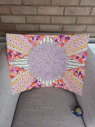 Buy GEOMETRIC DRAWING/PAINTING SUNFLOWER DESIGN By Local Yorksire Artist Mike... • 7£