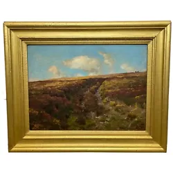 Buy Antique British Oil Painting Exmoor Landscape By Arthur Wardle 1860-1949 • 16,000£