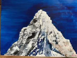 Buy Original Oil Painting On Board,  Mountain Scene 20” X16” • 100£