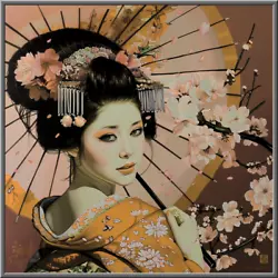 Buy Geisha IKIGAI Art Printing Certificate • 35.14£