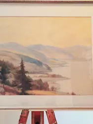 Buy Scottish Landscape Watercolour, Signed & Framed  • 20£
