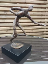 Buy Bronzart   RUGBY PLAYER  Sculpture, Bronze, Sport, Trophy, Artist Signed • 45£
