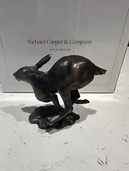 Buy Solid Bronze Hare Sculpture • 20£
