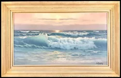 Buy Edouard Mandon (1885-1977) Large French Impressionist Seascape Oil Painting • 0.99£
