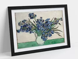 Buy Vincent Van Gogh  Irises  1890 -framed Wall Art Picture Print- Famous Painting • 14.99£