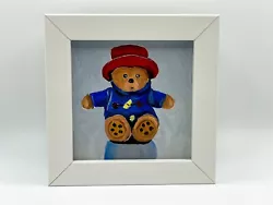 Buy Paddington Teddy Bear Original Oil Painting-FRAMED Still Life Painting Nursery • 50£