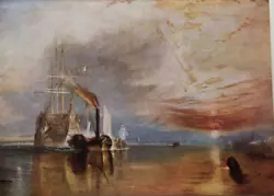 Buy The Fighting Temeraire By Joseph Mallord William Turner - Print 1934 • 6.95£