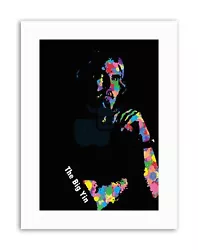 Buy Billy Connolly Abstract Splatter Painting Canvas Art Print • 12.99£