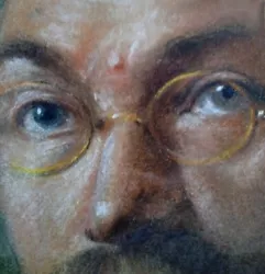 Buy Superb Antique Pastel Portrait Of A Gentleman - Wonderful Quality And Detail • 100£