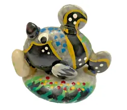 Buy Rock Garden Fish Whimsical Handpainted Art Colorful 2 1/4 Inch By 2 1/2 Inch • 13.93£