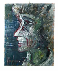 Buy Buy Orig Art Realism Signed Abstract█modern Oil█painting█happy Man█impressionist • 200.10£