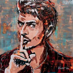 Buy Iconic David Bowie Pop Urban Original Art: Unique Wall Art Gift For Music Lovers • 3,900£