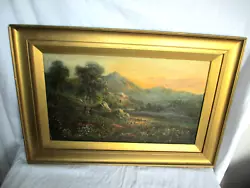 Buy Frank Hider 1861 -1933, Listed Artist 1900s Oil On Canvas Original Frame Signed • 265£