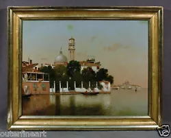 Buy 19th Century Depiction Of Venice Scene Signed Warren W. Sheppard (AMERICAN) • 7,008.70£