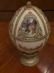 Buy Hand Decorated Ostrich Egg With Chess Board Inside • 950£
