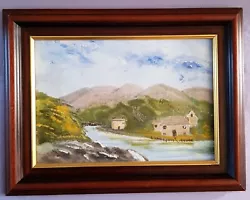 Buy Country Scene Original Painting On Board Framed • 10£