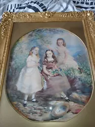 Buy Antique Rare Watercolour Portrait Of The Young Bronte Sisters 1825 • 10,000£