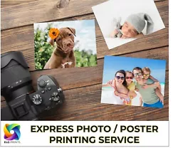 Buy Photo Poster Retro Style Print Printing Service Personalised Buy 2 Get 1 Free • 1.99£