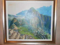 Buy Machu Picchu Rolf Harris Limited Edition Artists Proof Painting Print • 1,089£