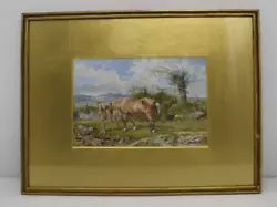 Buy Ben Herring (1830-1871), Horse And Foal Watercolour Painting, 1867 • 119.95£