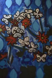 Buy Flowers ,Butterflies Painting • 45£