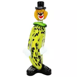 Buy GlassOfVenice Murano Glass Clown - Banana • 236.20£