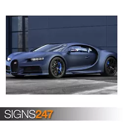 Buy BUGATTI CHIRON SPORT 110 ANS (AE871) - Photo Picture Poster Print Art A0 To A4 • 0.99£