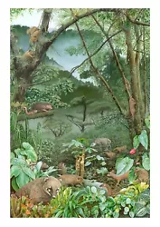 Buy The Cloud Forest - Original A2 Illustration By Mark George • 7,500£