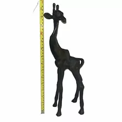 Buy VTG 60s Solid Cast Iron Giraffe Art Figurine Statue Decor Animal 15.5” Door Stop • 614.25£