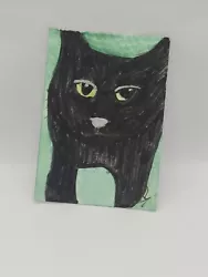 Buy Watercolour Cat Aceo • 0.99£