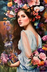 Buy Original Oil Painting Woman  Art By Ukraine Artist • 91.24£