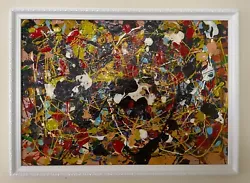 Buy “CLUTTERED DREAM” Original Abstract Painting By Alexander D Kendrew • 2,499.99£