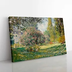 Buy The Parc Monceau Vol.2 By Claude Monet Canvas Wall Art Print Framed Picture • 24.95£