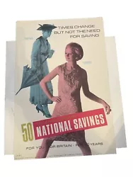 Buy Vintage National Saving Posters Original • 20£