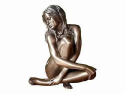 Buy Nude Naked Female Statue Cold Cast Bronze & Resin Statue Sculpture Erotic Art • 59.22£