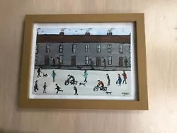 Buy Original Framed Painting On Board - Lowry Style- Signed S. Casey • 10£