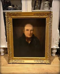 Buy Antique 19th Century Oil Painting ‘Portrait Of A Gentleman’ • 345£