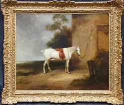 Buy Thomas Mogford British Old Master 1834 Equine Art Horse Landscape Oil Painting • 7,000£