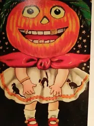 Buy Vintage 🎃 Child  A Jolly Halloween Print Picture Collectable Art Photo 🎆 • 1.10£
