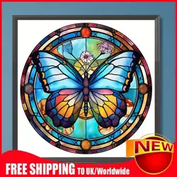 Buy Paint By Numbers Kit DIY Butterfly Oil Art Picture Craft Home Wall Decor(H1700) • 7.43£