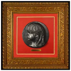 Buy Pierre Auguste Renoir Bronze Sculpture Wall Relief Medallions De Coco Signed Art • 3,524.79£