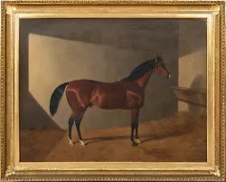 Buy Large 19th Century Race Horse  Hillaire  JOHN FREDERICK HERRING (1795-1865) • 5,000£