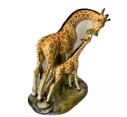 Buy Ethan Allen Vintage Ceramic Mom & Baby Giraffe Made In Italy 43-3030 Lg Figurine • 124.03£