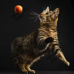 Buy Digital Image Picture Photo Wallpaper Background Desktop Cat Art • 1.19£