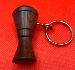 Buy Wooden African Djembe Drum Keychain - Carved In West Africa 1 Pc • 6.62£