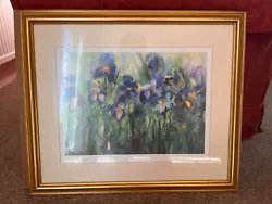 Buy Flower Painting - 'Im Sonnenlicht' - High Quality Framed Print - ‘Irises’ • 23.99£