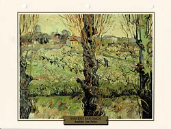 Buy View Of Arles - Vincent Van Gogh - Info Card • 0.86£