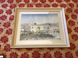 Buy Edith Helena Adie Original Antique Watercolour Signed & Framed - Coastal Scene - • 200£